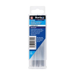 Blue Spot Tools 12 Piece Round Flexible Diamond File Set 22649 Bluespot