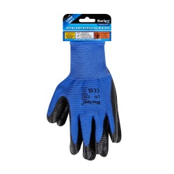 Blue Spot Tools Large Extra Grip Nitrile Palm Glove 23046 Bluespot