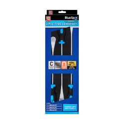 Blue Spot Tools Tyre Lever 3 Piece Set In Foam 25548 Bluespot