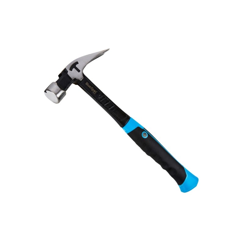 Blue Spot Tools 16oz One Piece Steel Magnetic Rip Claw Hammer 450G 26115 Bluespot