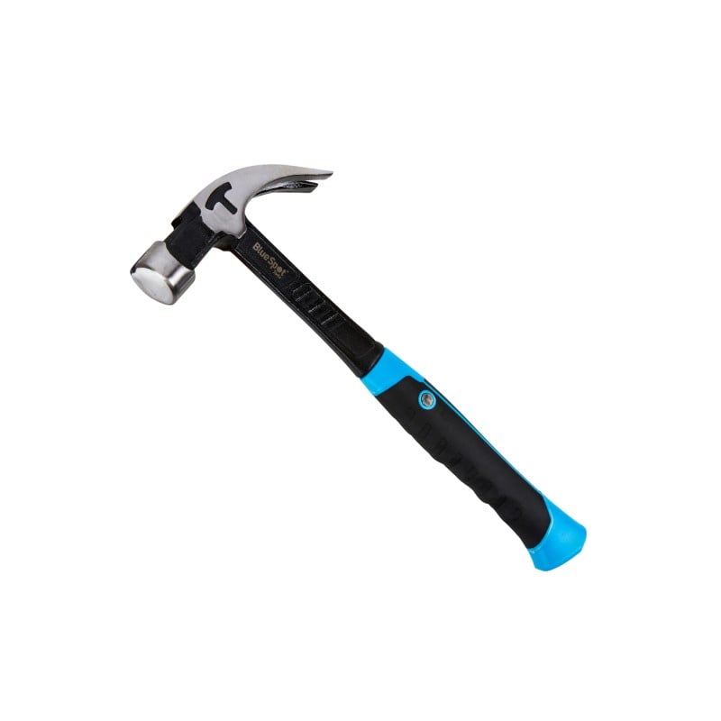 Blue Spot Tools 16oz One Piece Steel Magnetic Claw Hammer 26117 Bluespot
