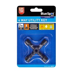 Blue Spot Tools 4 Way Utility Key 30137 Bluespot