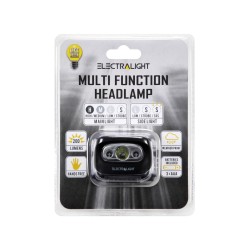 Multi function Electralight Head Lamp 200 Lumens 65320 Bluespot