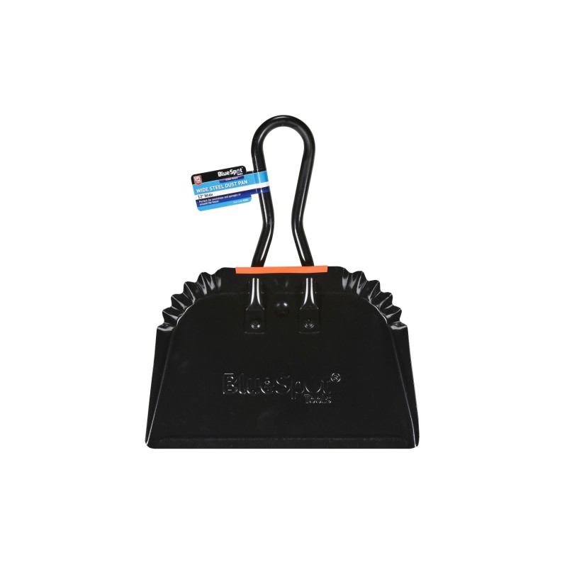 Blue Spot Tools 12 Inch Wide HD Steel Dust Pan 81861 Bluespot