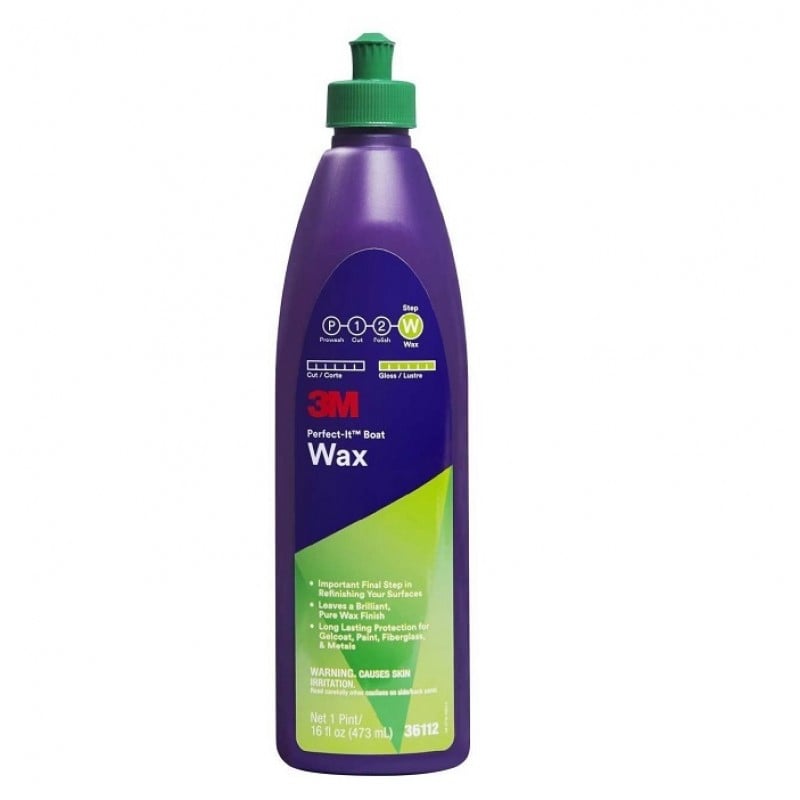 3M Marine Perfectit Gelcoat Boat Wax 473ml 36112E Sealants and Tools
