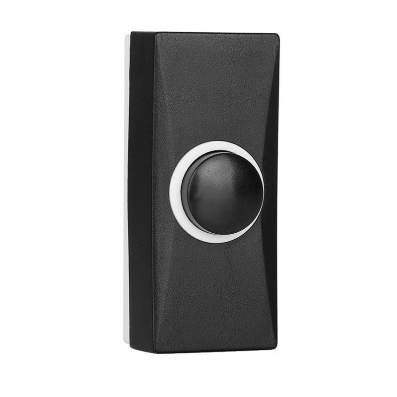 Byron Standard Black Door Bell Push Button 7900 Sealants and Tools Direct