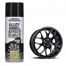 Car-Pride Alloy Wheel Matt Black Spray Paint 400ml CP074
