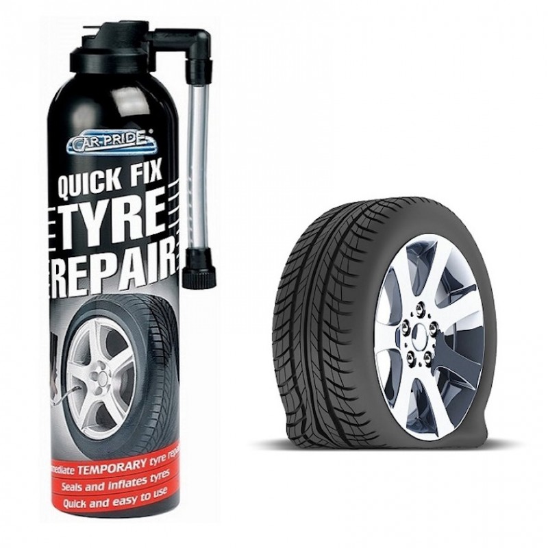 Car Pride Quick Fix Tyre Weld Repair & Inflate CP029 Sealants and