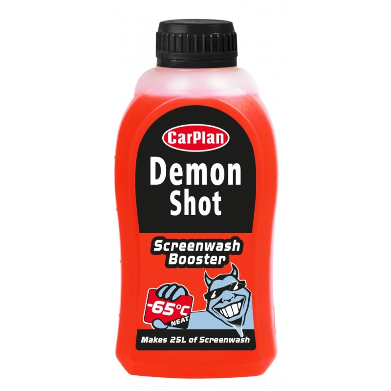 CarPlan DSW050 Demon Shot Screenwash DeIcer Booster 65 Deg Sealants