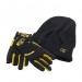CLC Tradesman Fingerless Work Gloves & Beanie Hat PK4015