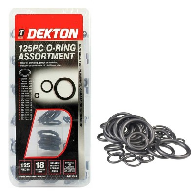 Dekton 125pc Mixed O Ring Assortment Set DT70524