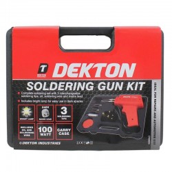 Dekton Electric Solder Soldering Gun Kit DT60935