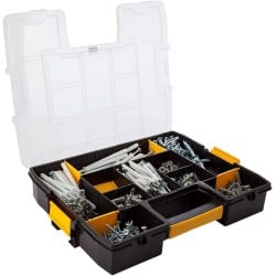 Dewalt DFMJOMIX Mixed Stackable Anchor Fixings Organiser 350 Piece Set