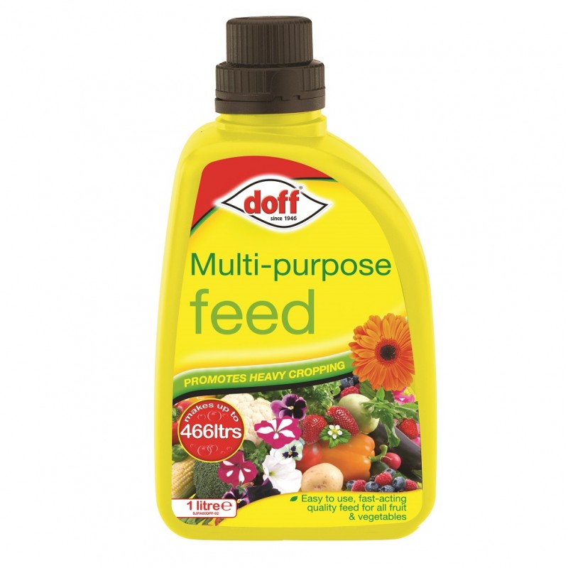 Doff MultiPurpose Plant Food Flower Vegetable Feed 1 Litre FJPA00