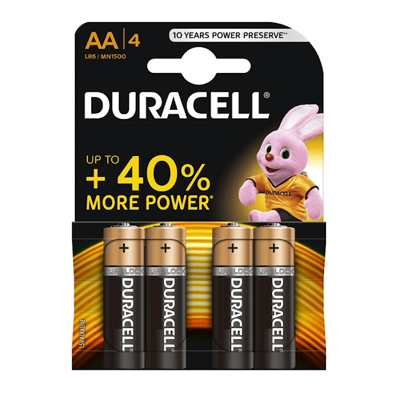 DURACELL More Power AA Battery 4 PACK Sealants and Tools Direct