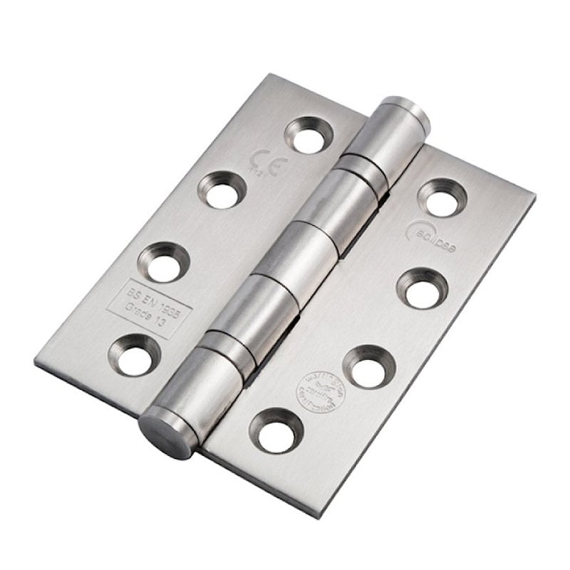 Eclipse Stainless Steel Ball Bearing Door Hinge 4 inch x 1 14854