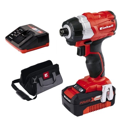 Einhell Power X-Change Brushless Cordless Impact Driver 4.0ah EINTECI18BL