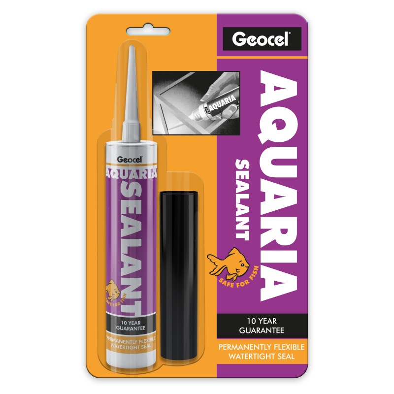 Geocel Aquaria Aquarium Silicone Sealant 78g CLEAR Sealants and Tools