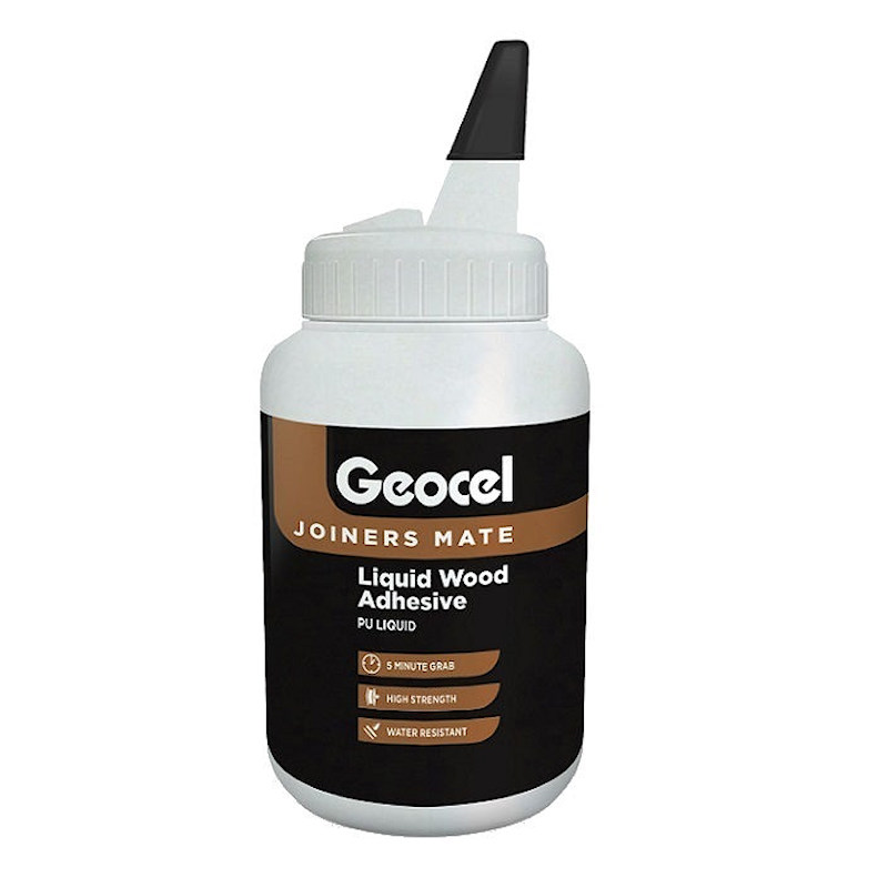 Geocel Joiners Mate 5 min Polyurethane D4 Wood Adhesive 500ml