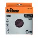 Triton 240 Grit Mesh Sanding Disc 150mm 10pk 424894