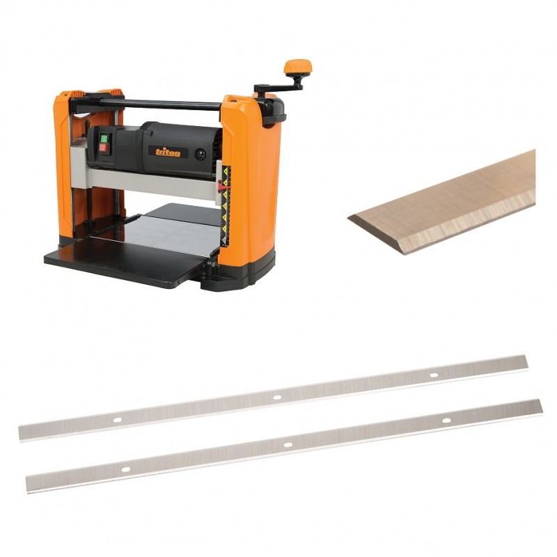 Triton TPT125 Wood Thicknesser Replacement Planer Blades 2pk 300259