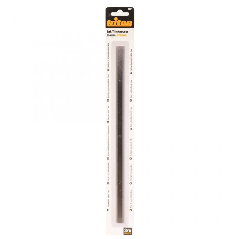 Triton TPT125 Wood Thicknesser Replacement Planer Blades 2pk 300259