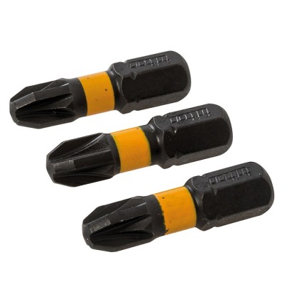 Triton PZ3 Impact Driver Pozi Screwdriver 25mm Bits 810459