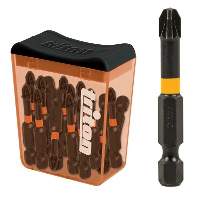 Triton PZ3 Impact Driver Pozi Screwdriver 50mm Bits 15pk 752014