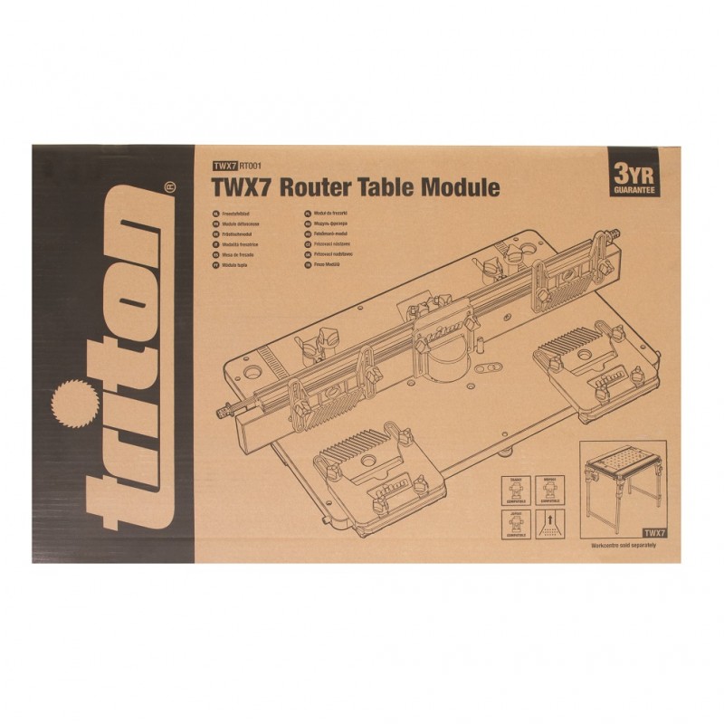 Triton TWX7 Router Table Module TWX7RT001 265709 Sealants and Tools