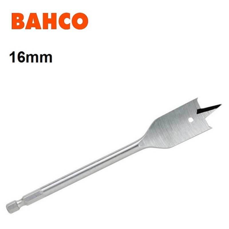 Bahco Flat Spade Wood Drill Bit 16mm 952916 Sealants and Tools Direct