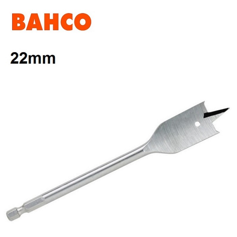 Bahco Flat Spade Wood Drill Bit 22mm 952922 Sealants and Tools Direct