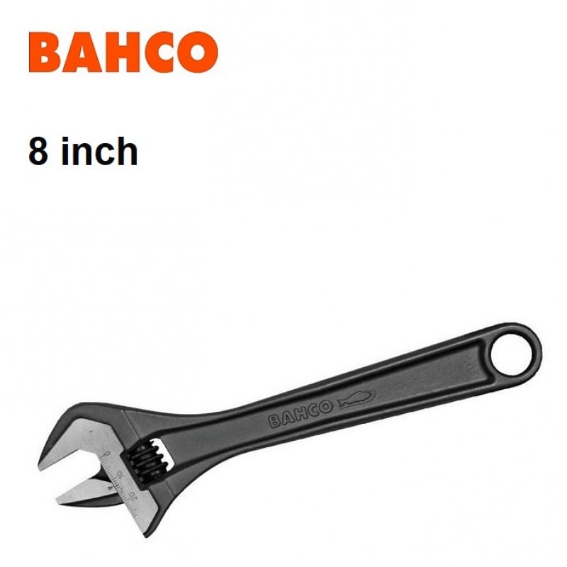 Bahco 8071 Wide Mouth Adjustable Wrench 205mm 8 inch BAH8071 Sealants & Tools Direct