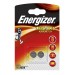 Energizer LR44 A76 Coin Alkaline Batteries Pack of 2