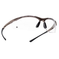 Bolle Wrap Around Contour Safety Glasses Clear - Contpsi BOLCONTPSI