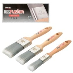 Prodec Advanced Ice Fusion 25mm 38mm 50mm Paint Brush Set ABPT070