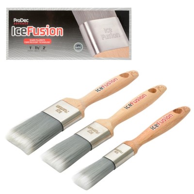 Prodec Advanced Ice Fusion 25mm 38mm 50mm Paint Brush Set ABPT070