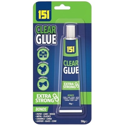 151 Clear Glue Multi Purpose Extra Strong Adhesive 151005A