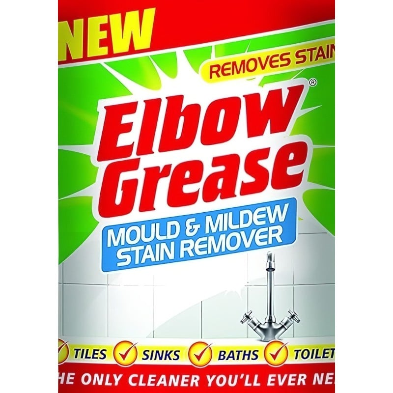 Elbow Grease Mould Mildew Stain Remover Bathroom Kitchen Cleaner Spray