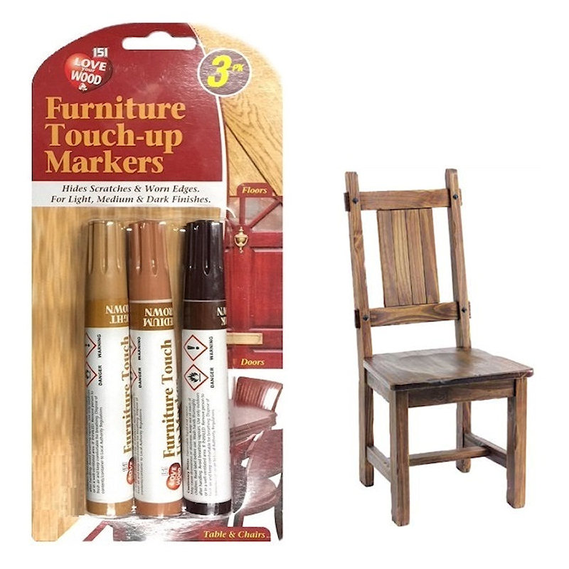 Furniture Colour Touch Up Wood Coloured, Hardwood Floor Touch Up Pen