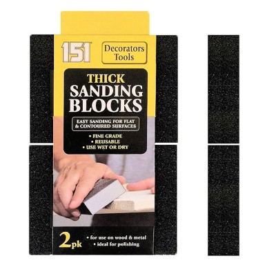 151 Contour or Flat Sanding Pad Blocks 2pk 1511178