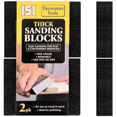 151 Contour or Flat Sanding Pad Blocks 2pk 1511178