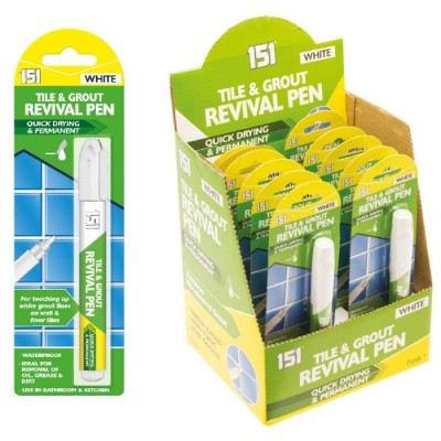 151 Tile Grout White Reviver Whitener Pen Style 1511162