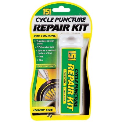 151 Tyre Inner Tube Cycle Puncture Repair Kit 00028A