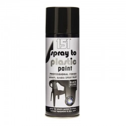 151 Plastic Surface Black Gloss Spray Paint TAR050