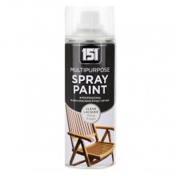 151 Clear Gloss Spray Lacquer Multi Purpose Paint 400ml TAR030