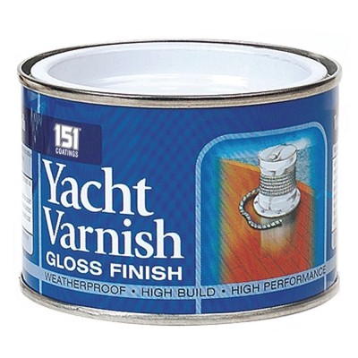 151 Clear High Gloss Yacht Wood Varnish 180ml DY011A