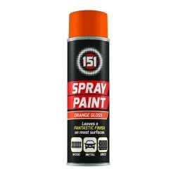 151 Spray Paint Orange Gloss 250ml TAR014A 