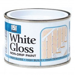151 White Non Drip Gloss Paint 180ml DY015A