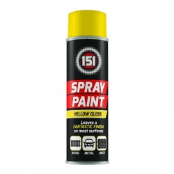 151 Spray Paint Yellow Gloss 250ml TAR011A 