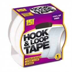 151 Adhesive Hook & Loop Velcro Fixing Mounting Tape TT1005